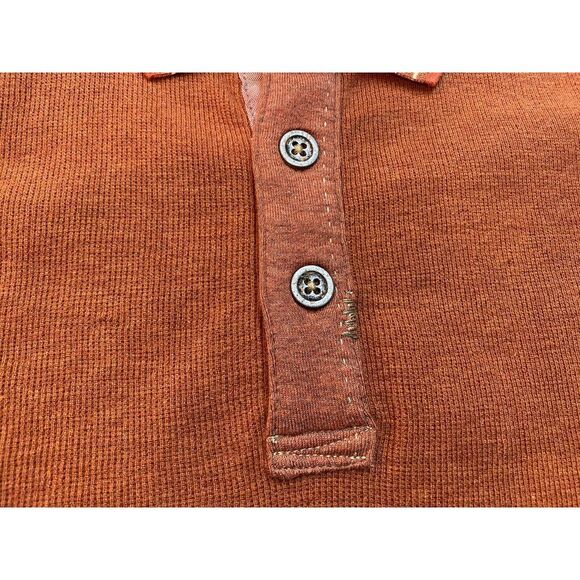 Carbon 2 Cobalt Polo Shirt S/S Orange Mens Size Medium 100% Cotton - Picture 6 of 6